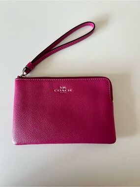 Coach Pink Mini Wristlet